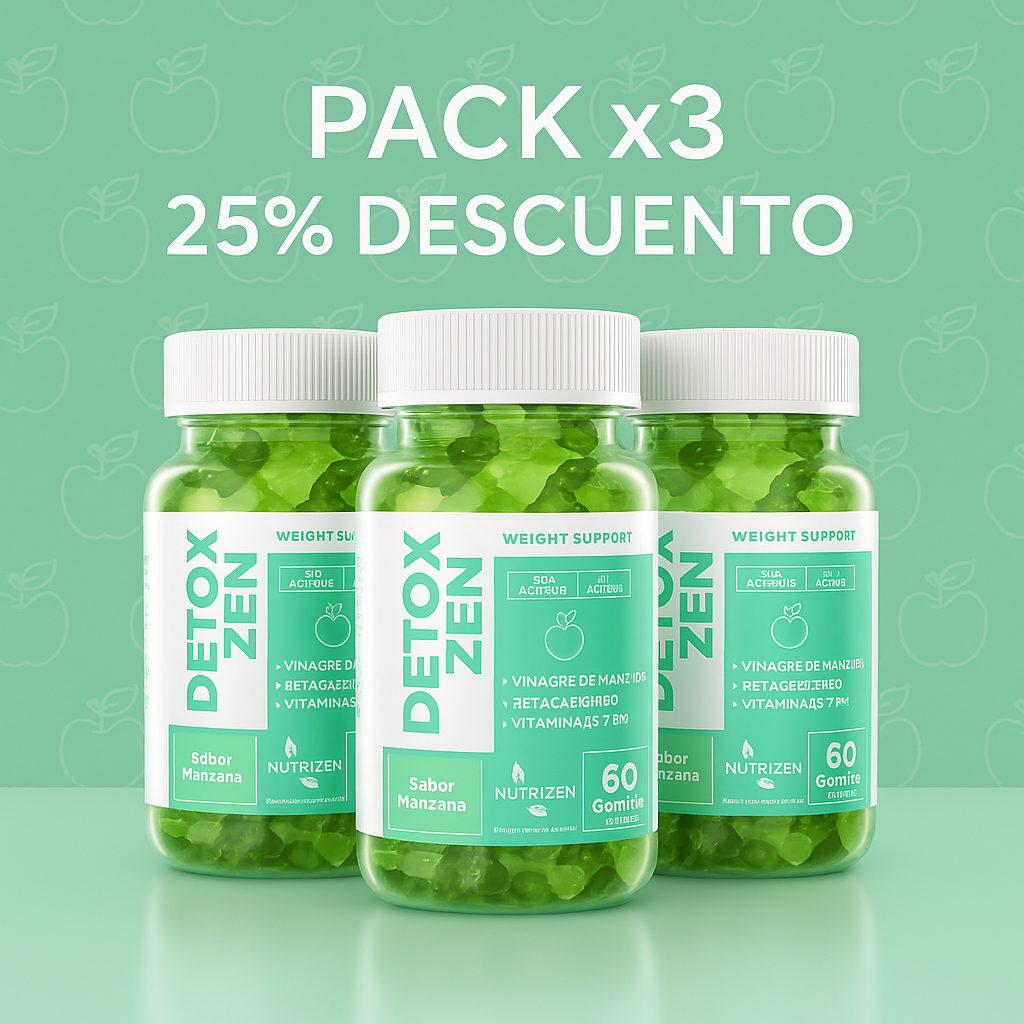 PACK X 3 DETOX