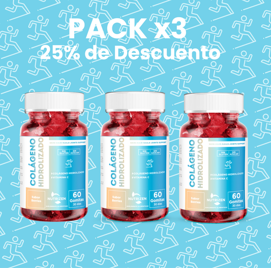 PACK 3 X COLAGENO